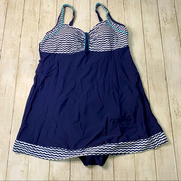 Danify womens plus size swim dress - Picture 1 of 9